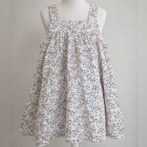 Cotton On Baby Girl Dress 3-6M Sleeveless Floral Pleated Sundress Lightweight